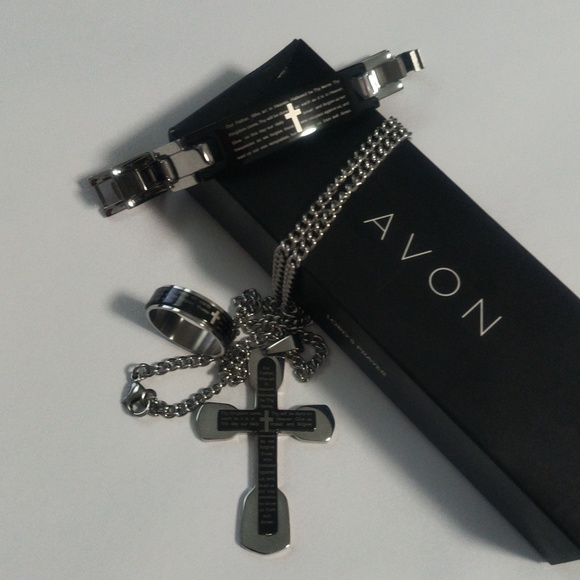 Men Lord's Prayer Stainless Steel Set - Picture 7 of 9